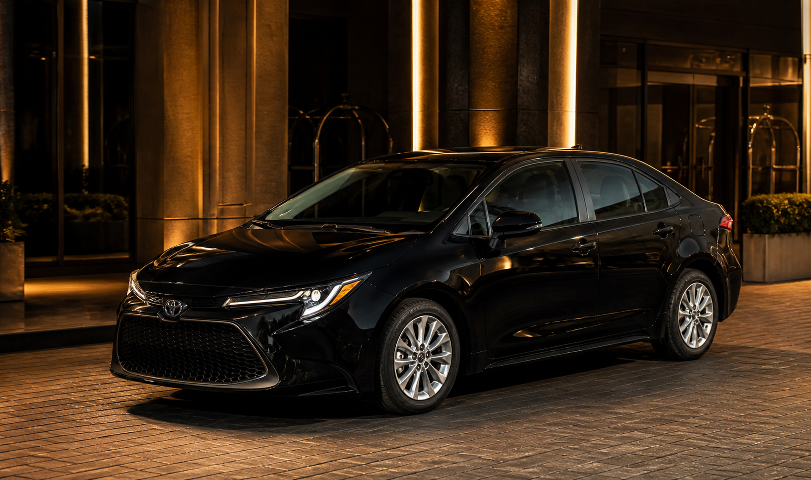 Toyota Corolla negro Bestchofer1